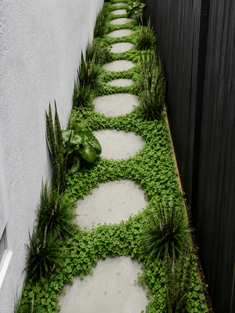 Bluestone and concrete paving by PJR Landscaping, Melbourne